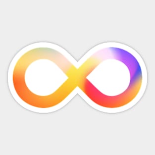 Autism Gradient Infinity Sticker